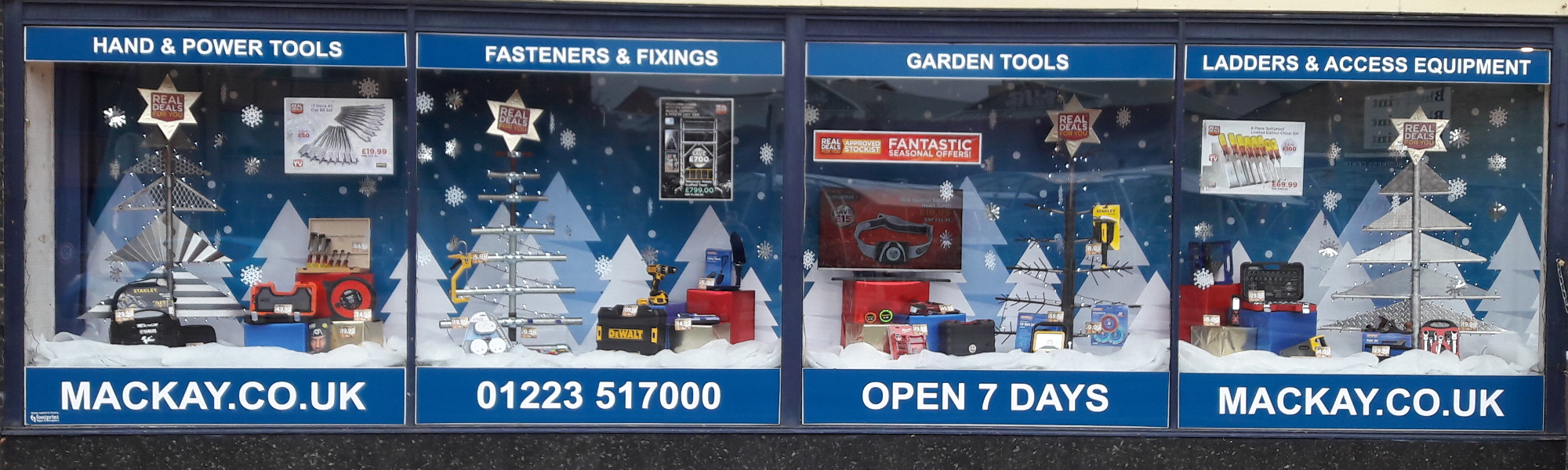 Christmas Window Winners