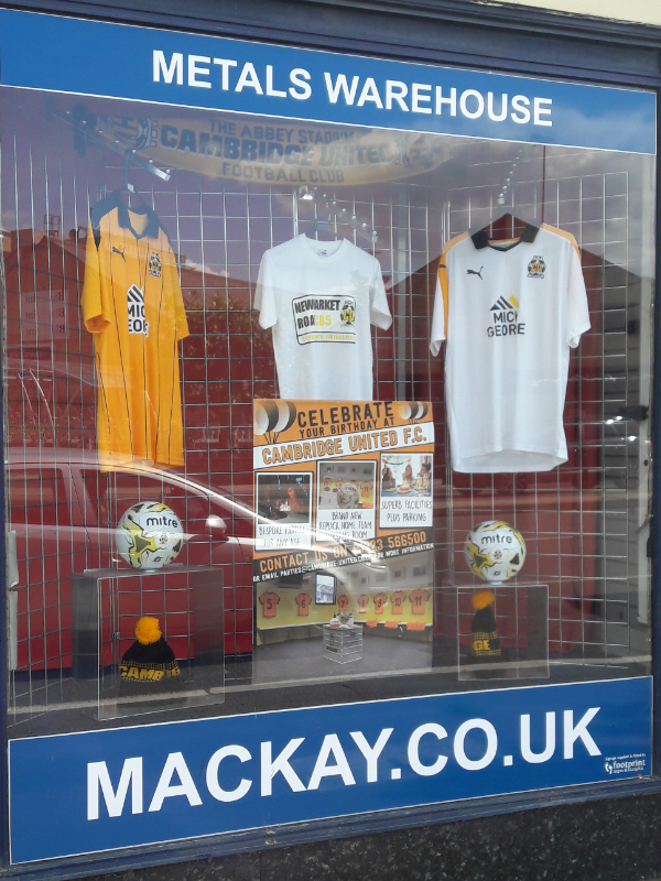 Supporting Cambridge United Supporting Cambridge United