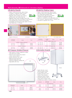 Noticeboards Whiteboards And Literature Display