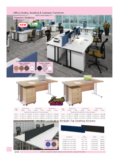 Office Desks Seating And Canteen Furniture