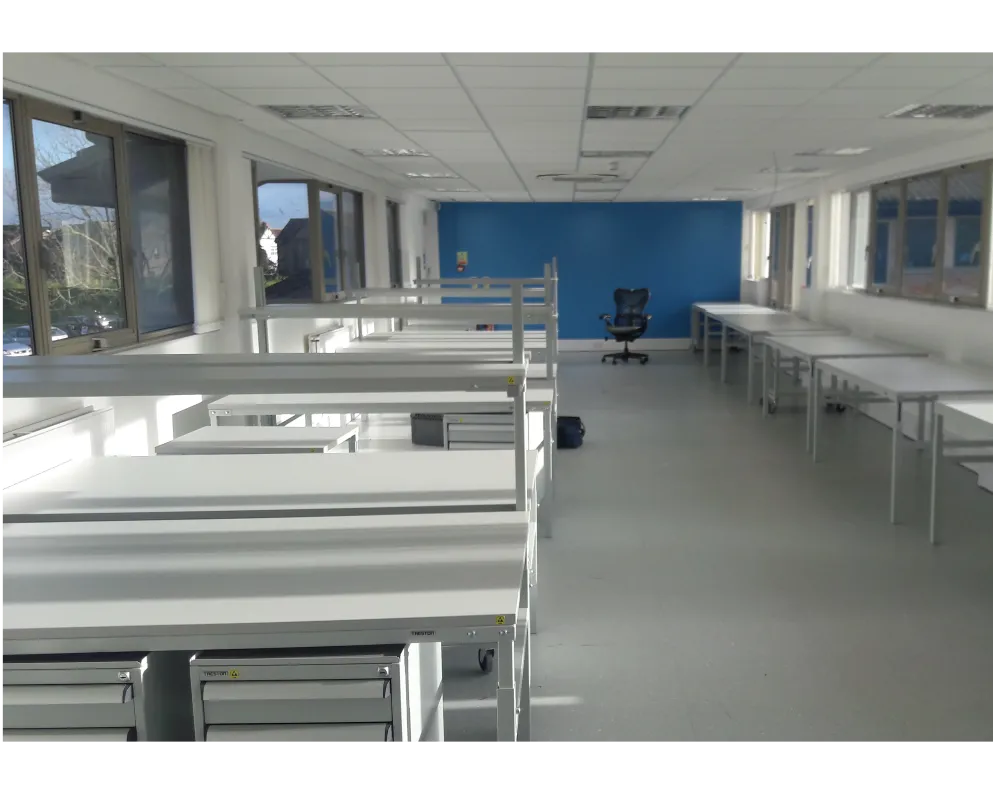 Laboratory fit out, Mackays of Cambridge Ltd, TTP The Technology Partnership