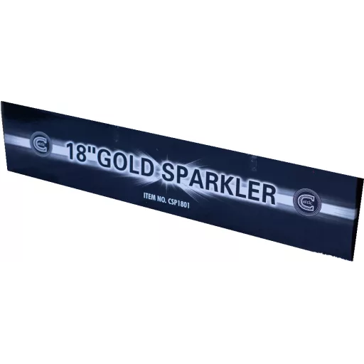 18&quot; Gold Sparklers (4 Per Pack) (no 61)