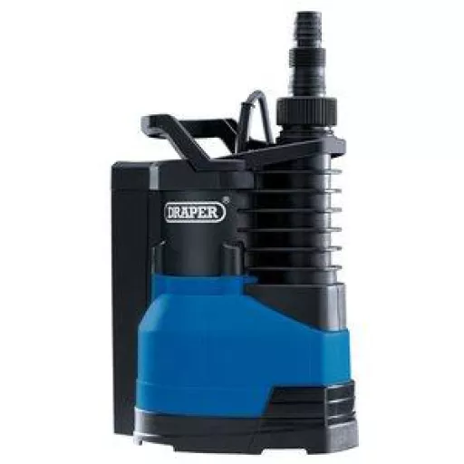 Draper 230v 400w Submersible Water Pump With Integral Float Switch 150l 98917