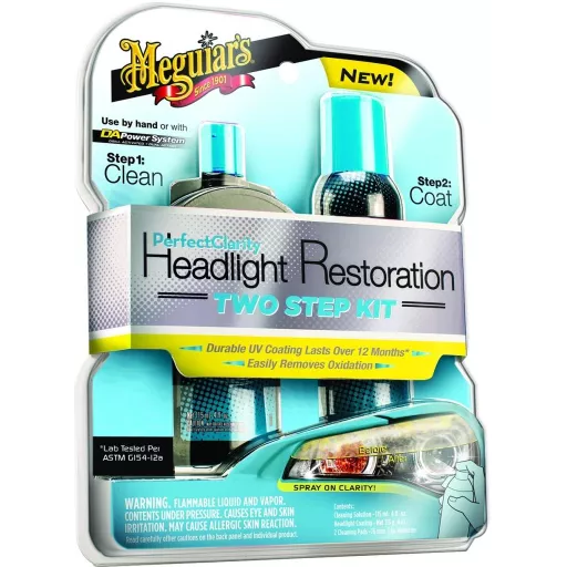 Meguiars 2 Step Headlight Restoration Kit G2000EU