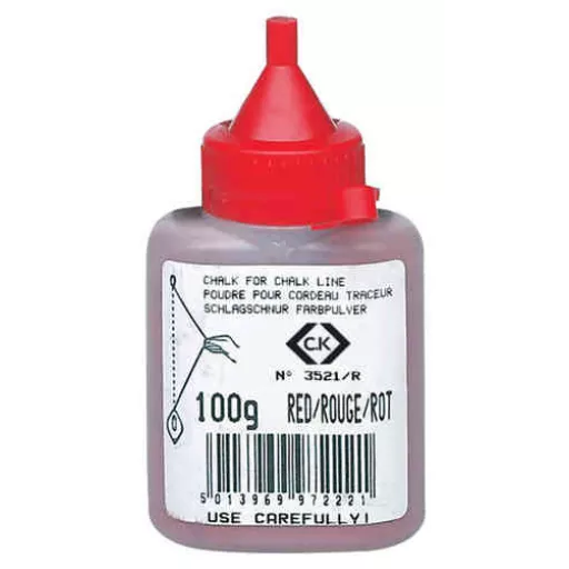 Ck Chalk Powder Red 100g T3521r 1000