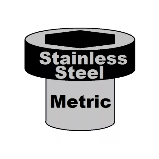 Metric Stainless Steel Socket Cap Screws