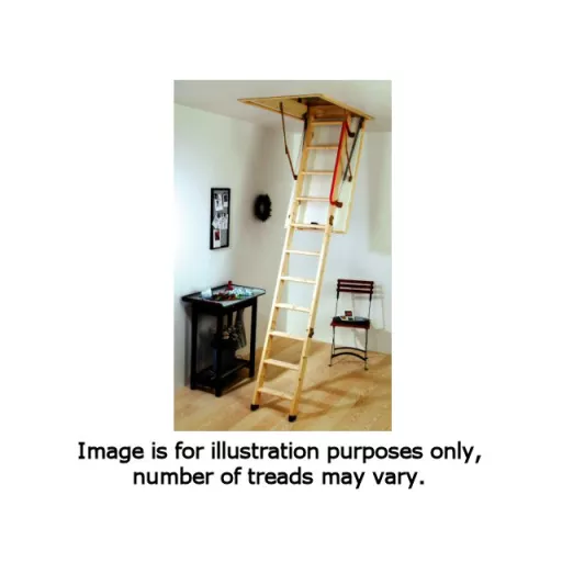 Wooden Loft Ladder (heavy Duty)
