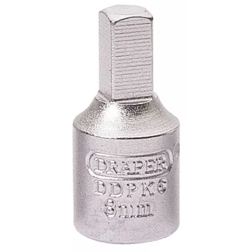 Draper 8mm Square 3/8" Square Drive Drain Plug Key 38324 Ddpk6