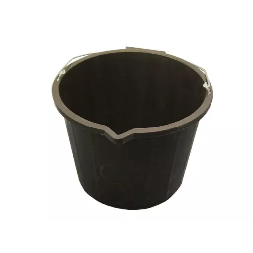 General-purpose Bucket 14 Litre (3 Gallon) Black Fai3gbucket