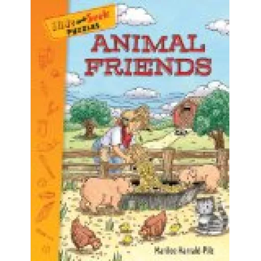 Hide-and-seek Puzzles: Animal Friends