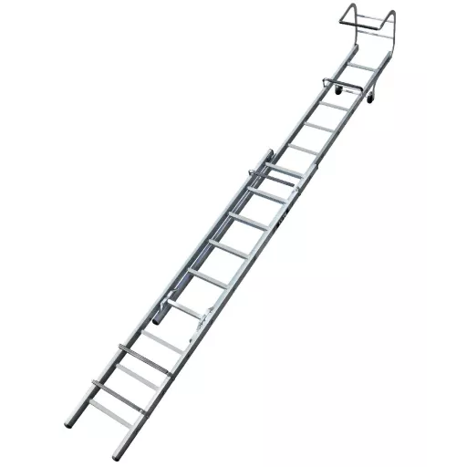 Lyte Trl230 2 Section Trade Roof 2.94m -4.64m Ladder 11 + 9