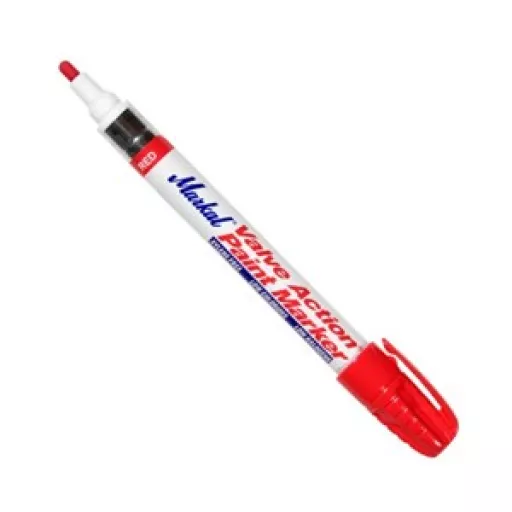 Markal Value Action Paint Marker Red Mrk-968220