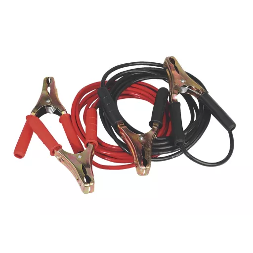 Sealey Bc25/5/hd Booster Cables 5.0mtr 600amp 25mm Heavy-duty Clamps