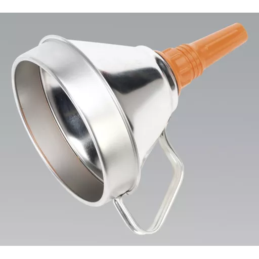 Sealey Fm16 Funnel Metal With Filter 160mm0