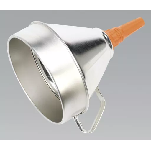 Sealey Fm20 Funnel Metal With Filter 200mm0