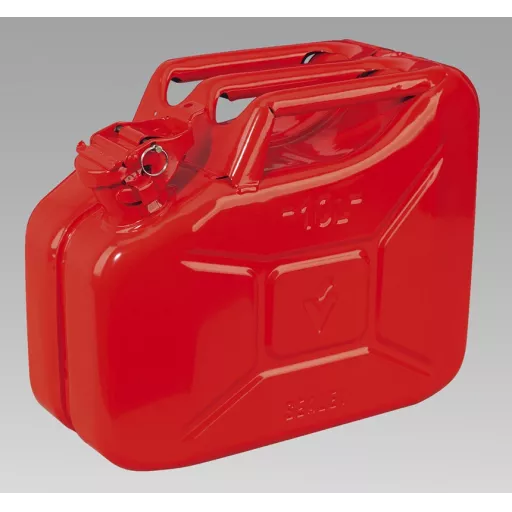 Sealey Jc10 Jerry Can 10ltr - Red0