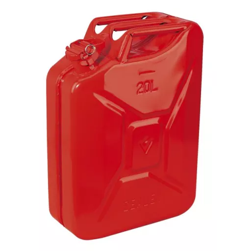 Sealey Jc20 Jerry Can 20ltr - Red0