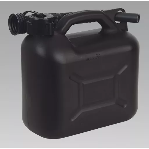Sealey Jc5b Fuel Can 5ltr - Black0