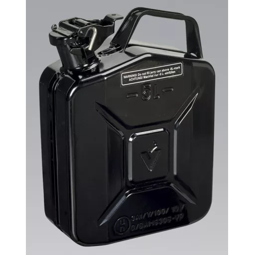 Sealey Jc5mb Jerry Can 5ltr - Black0