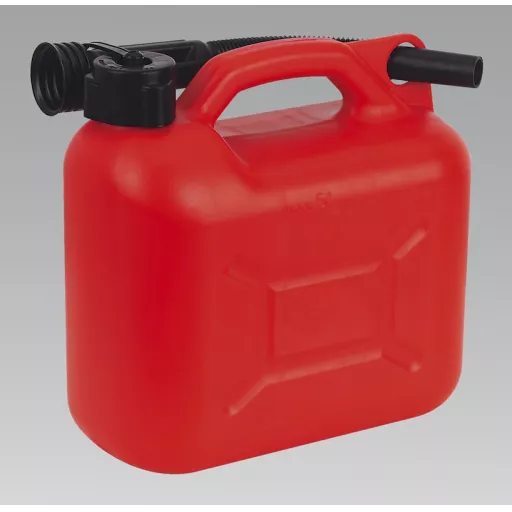 Sealey Jc5r Fuel Can 5ltr - Red0