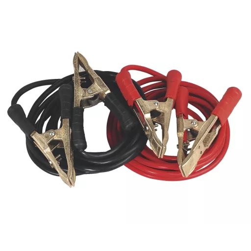 Sealey Sbc/35/5/ehd Booster Cables 5.0mtr 750amp 35mm Extra Heavy-duty Clamps