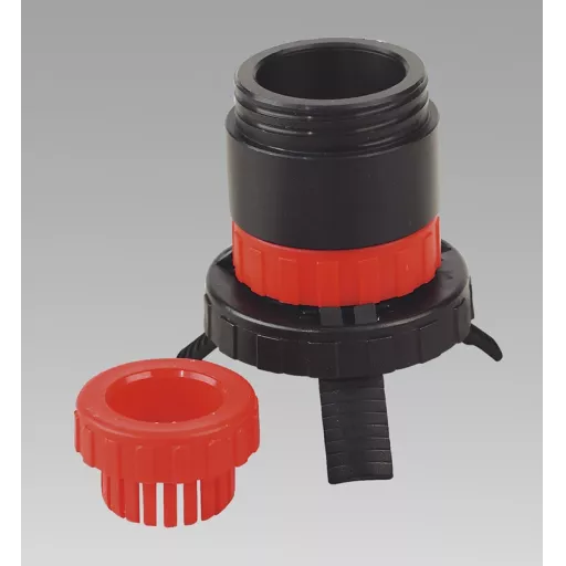 Sealey Solv/sfx Universal Drum Adaptor Fits Solv/sf To Plastic Pouring Spouts0
