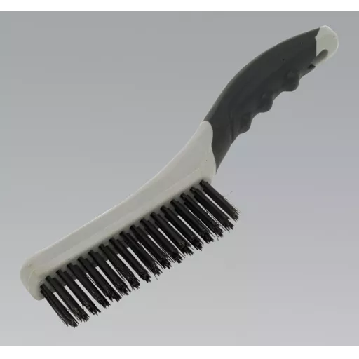 Sealey Wb102 Wire Brush With Steel Fill0