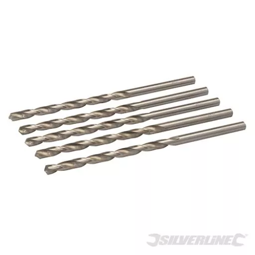 Silverline 196496 Long Series Drill 6.5 X 145 X 5 Hss Pack Of 50