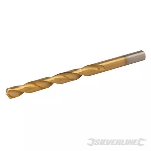 Silverline 585474 HSS Titanium Drill Bit 8.0mm