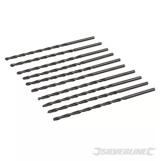 Silverline 675042 Long Series Drill 3.0 X 100 X 10 Hss Pack Of 100
