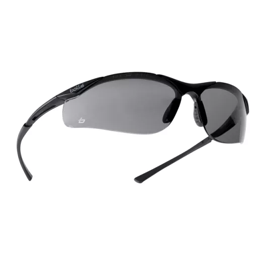Bolle Safety Contour Platinum Safety Glasses - Smoke Bolcontpsf