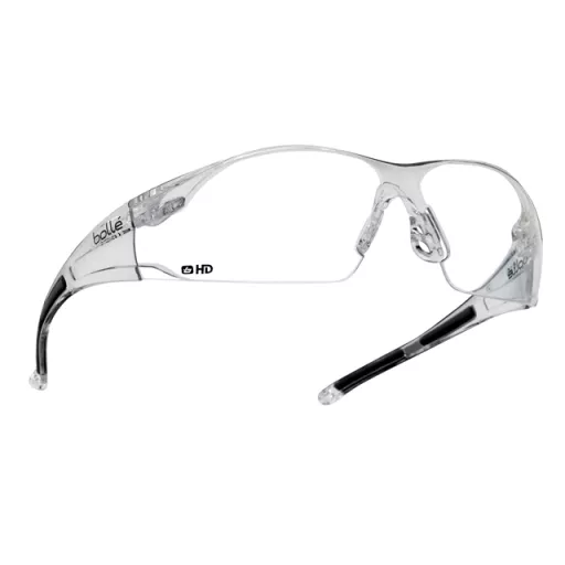 Bolle Rush Safety Glasses - Clear Hd Lens Rushdpi