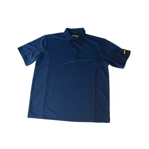 Roughneck Clothing Quick Dry Polo Shirt Blue Large 95-007