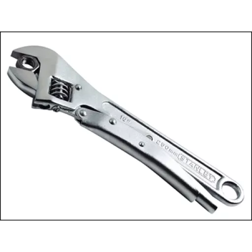 Stanley Locking Adjustable Wrench 10in 0-85-610