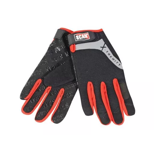 Xms22 Scan Work Gloves With Touch Screen Function - Size 9 Large