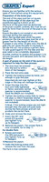 Instruction Manual for Draper Expert 3/16&