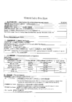 Material Safety Data Sheet for Draper Heavy Duty Safety Grip Tape 18m X 50mm Black And Yellow Roll 65440