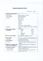 Material Safety Data Sheet for Draper Pack of 12 Hot Melt Glue Sticks 65860 Ag1