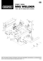 Draper Mig Welder (160a) 71095 (Mw170t)
