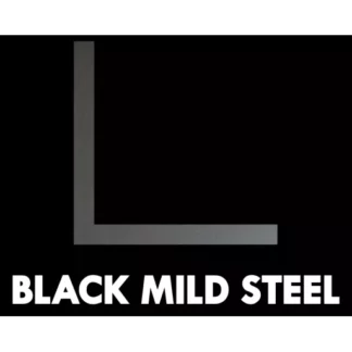 Black Mild Steel Angle 100mm x 75mm x 8mm
