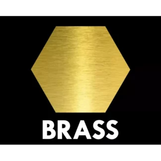 Brass Hexagon 5/16"