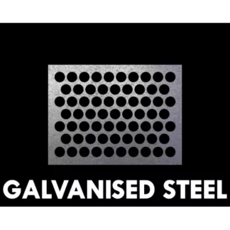 Galvanised Steel Perforated Sheet 2mm X 3.5mm X 1mm Round Hole