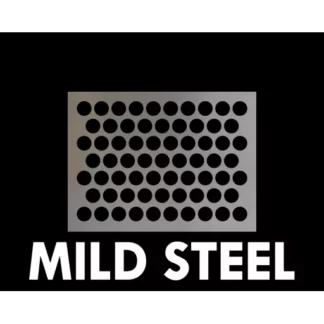 Mild Steel Perforated Sheet 10mm X 10mm X 15mm X 1mm Square Hole