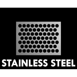Stainless Steel Perforated Sheet 2MM x 3.5MM x 1MM Round Hole