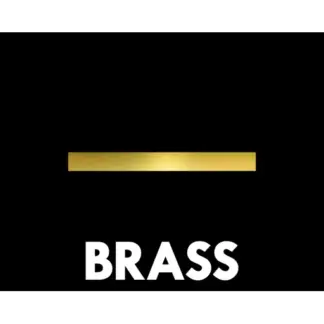 Brass Flat 1 & 1/4" X 1/4"